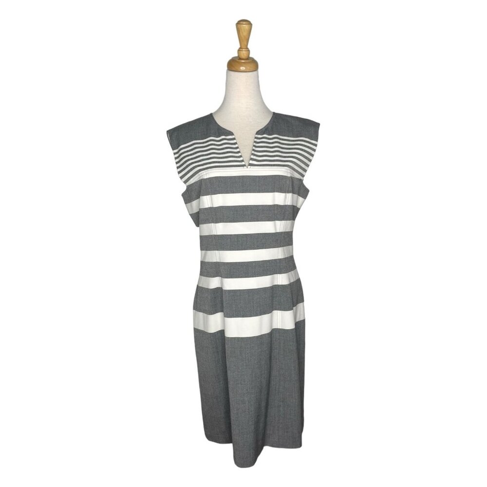 Tommy Hilfiger Stripe Dress Stretch Size 10